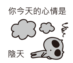 Cute Alien Cat(Dialog) sticker #11073170