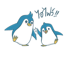 Duo Penguin &  theirs happy life sticker #11073233