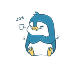 Duo Penguin &  theirs happy life sticker #11073248