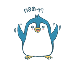 Duo Penguin &  theirs happy life sticker #11073256