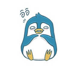 Duo Penguin &  theirs happy life sticker #11073263