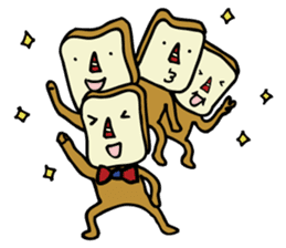 Everyday life sticker of bread sticker #11073642
