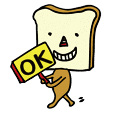 Everyday life sticker of bread sticker #11073650