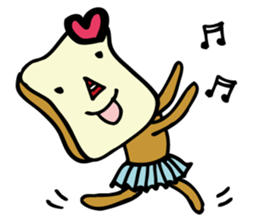 Everyday life sticker of bread sticker #11073667