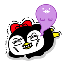 Pe.Guin and Penmi~ sweet love~ sticker #11073727