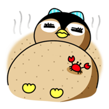 Pe.Guin and Penmi~ sweet love~ sticker #11073738