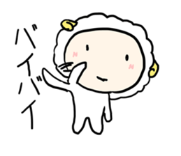 super cutie sheep sticker #11073793