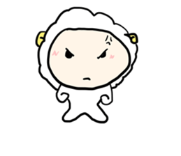 super cutie sheep sticker #11073801