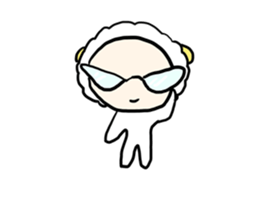 super cutie sheep sticker #11073808
