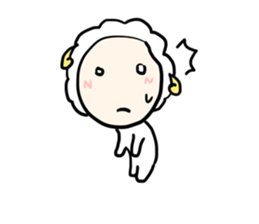 super cutie sheep sticker #11073813
