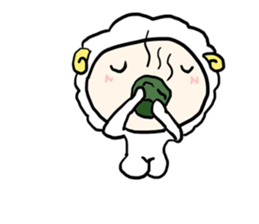 super cutie sheep sticker #11073826