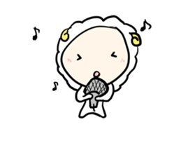 super cutie sheep sticker #11073829