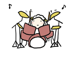 super cutie sheep sticker #11073831