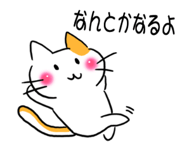 Message of the cat sticker #11075082