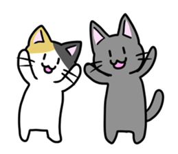 Mikenyan and Kuronyan sticker #11075154