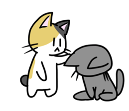 Mikenyan and Kuronyan sticker #11075165