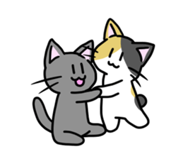 Mikenyan and Kuronyan sticker #11075167