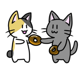 Mikenyan and Kuronyan sticker #11075175