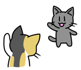 Mikenyan and Kuronyan sticker #11075188