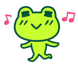 Kerokero frog 3 sticker #11075196