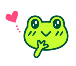 Kerokero frog 3 sticker #11075204