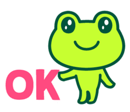 Kerokero frog 3 sticker #11075212