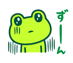 Kerokero frog 3 sticker #11075219