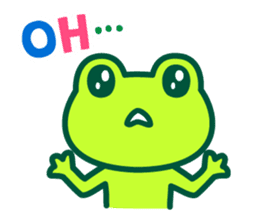 Kerokero frog 3 sticker #11075227