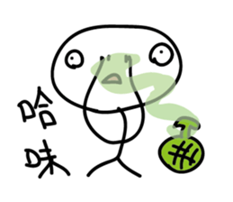 Crazy man 1688888 3 sticker #11075443