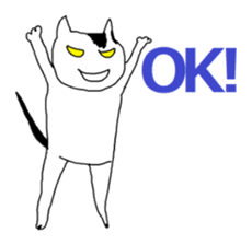 Cute?Japanese kitten sticker #11075593