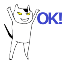 Cute?Japanese kitten sticker #11075593