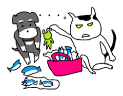 Cute?Japanese kitten sticker #11075602