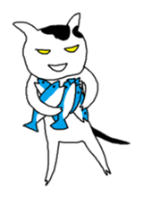 Cute?Japanese kitten sticker #11075620