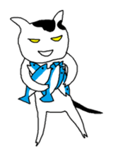 Cute?Japanese kitten sticker #11075620