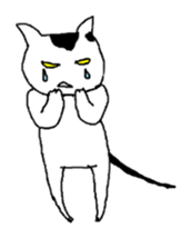 Cute?Japanese kitten sticker #11075630