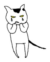 Cute?Japanese kitten sticker #11075630