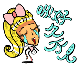 Lady Yaya -love to flaunt! sticker #11075835