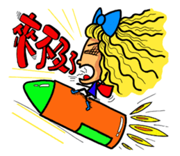 Lady Yaya -love to flaunt! sticker #11075836