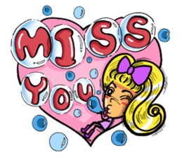 Lady Yaya -love to flaunt! sticker #11075838