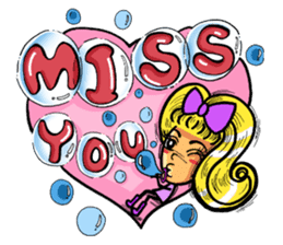 Lady Yaya -love to flaunt! sticker #11075838