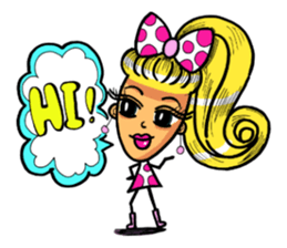 Lady Yaya -love to flaunt! sticker #11075839