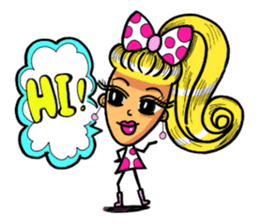 Lady Yaya -love to flaunt! sticker #11075839