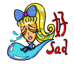 Lady Yaya -love to flaunt! sticker #11075854