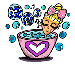 Lady Yaya -love to flaunt! sticker #11075859