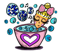 Lady Yaya -love to flaunt! sticker #11075859