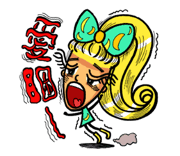 Lady Yaya -love to flaunt! sticker #11075862