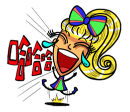 Lady Yaya -love to flaunt! sticker #11075864