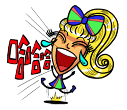 Lady Yaya -love to flaunt! sticker #11075864