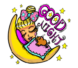 Lady Yaya -love to flaunt! sticker #11075871