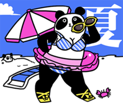 Panda Almighty 's Happy Holidays sticker #11075953